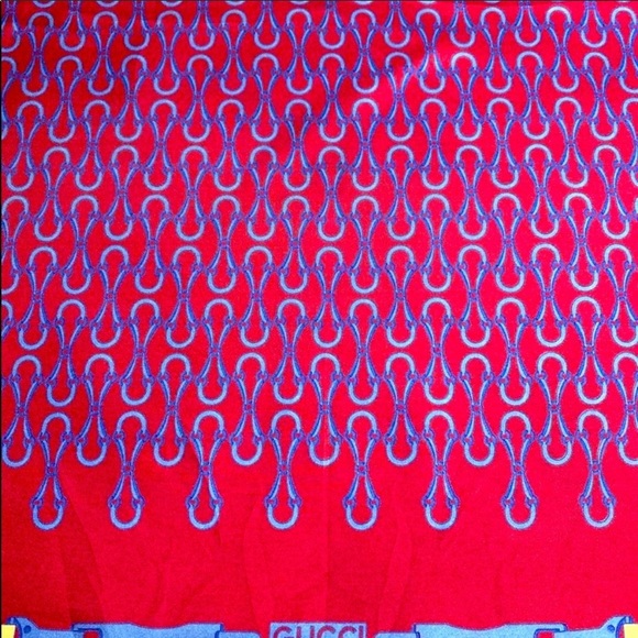 Gucci Vintage Silk Scarf - Picture 3 of 12